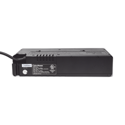 CYBERPOWER - UPS de 750 VA/375 W, Topología Standby, Entrada 120 Vca NEMA 5-15P, de Escritorio, Con 8 Tomas NEMA 5-15R