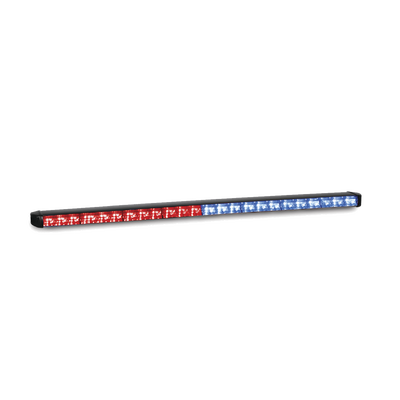 FEDERAL SIGNAL - Luz de Advertencia LATITUDE.  Con 4 módulos rojos, 4 módulos azules (R-R-R-R-A-A-A-A)