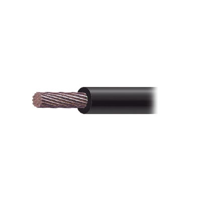 INDIANA - Cable Eléctrico de Cobre Recubierto THW-LS Calibre 2/0 AWG 19 Hilos Color Negro (1,000 metros).