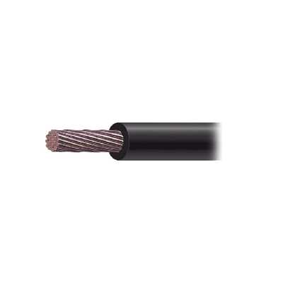 INDIANA - Cable Eléctrico de Cobre Recubierto THW-LS Calibre 2/0 AWG 19 Hilos Color Negro (1,000 metros).