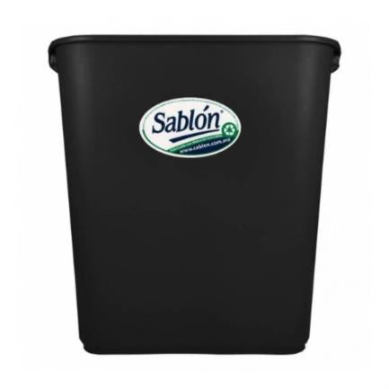 SABLON - Cesto Jumbo Sablon Color Negro 8025 Con Asas