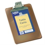 SABLON - Tabla Sablón 2316HU Plástica Tamaño Carta Humo