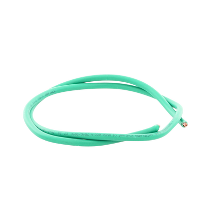 INDIANA - (SLLU22) Cable de Cobre Recubierto THW-LS Calibre 4 AWG 19 Hilos Color Verde (Venta por Metro)