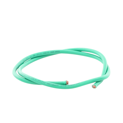 INDIANA - (SLLU22) Cable de Cobre Recubierto THW-LS Calibre 4 AWG 19 Hilos Color Verde (Venta por Metro)