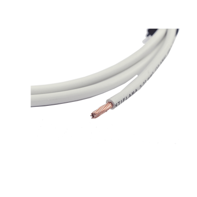 INDIANA - Cable Eléctrico de Cobre Recubierto THW-LS Calibre 12 AWG 19 Hilos Color Blanco (Venta por Metro)