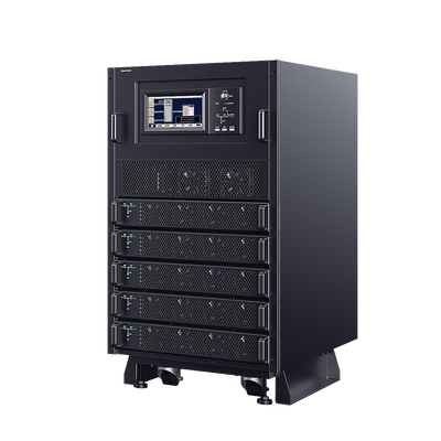 CYBERPOWER - UPS Modular Trifásico Escalable de 40 kVA/40 kW, Topología Online Doble Conversión, Voltaje de 208/220 Vca de L-L, Respaldo de 4 Minutos al 100% de Carga, Incluye Módulo y Banco de Baterías