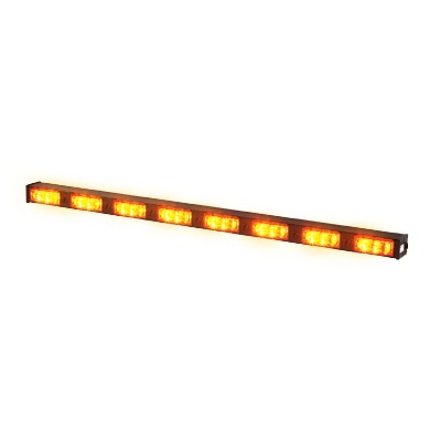 FEDERAL SIGNAL - Sistema completo LED Signalmaster, unidad de 8 lámparas, 2 Ah, 12 ó 24 Vcc, 15.24 m de cable, requiere control 330-104/ 331-105.