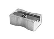 MAE - SACAPUNTAS MAE METALICO RECTANGULAR C/24 PZAS