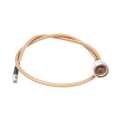 EPCOM INDUSTRIAL - Cable de 60 cm tipo RG-142/U con conectores N Macho y SMA Macho (Hasta 8 GHz).