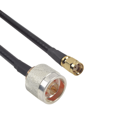 EPCOM INDUSTRIAL - Jumper de 60cm con Cable LP240 y conectores N Macho y SMA Macho Inverso.