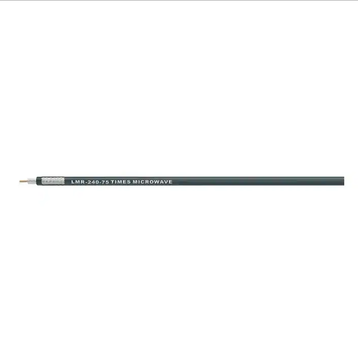 EPCOM INDUSTRIAL - Cable Coaxial LMR-240 de 85 cm. para 50 Ohm, con Conectores N Macho a N Macho.