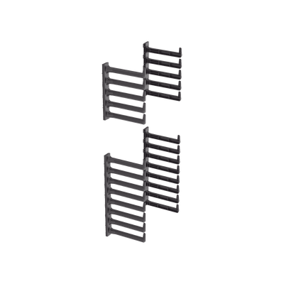 PANDUIT - Kit de Dedos Para Organizador de Cables, Para Uso con Gabinetes de 42 o 45 UR, Tipo S o Tipo N, 6.8 in de Ancho, Color Negro