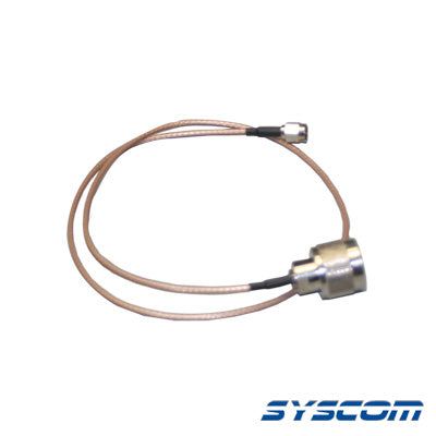 EPCOM INDUSTRIAL - Cable RG-316 con conectores N Macho en un extremo y en el otro SMA Macho.