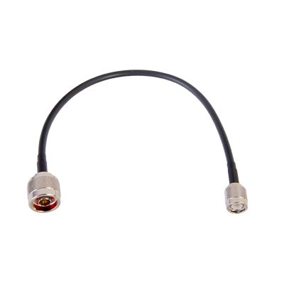 EPCOM INDUSTRIAL - Jumper de 30 cm (11.81 pulgadas) Fabricado con Cable RG-58U-SYS, Conector N y Conector TNC en el Otro Extremo