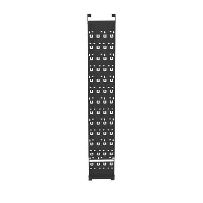 PANDUIT - Soporte Vertical de Administración de Cables, Para Gabinetes Tipo S o Tipo N de 42 a 52 UR, Color Negro