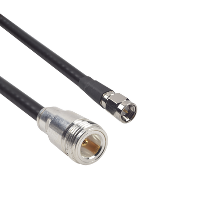 EPCOM INDUSTRIAL - Cable LMR-240UF (Ultra Flex) de 60 cm con conectores N Hembra y SMA Macho.