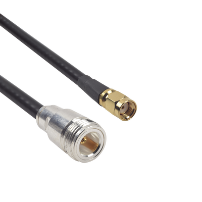 EPCOM INDUSTRIAL - Cable LMR-240UF (Ultra Flex) de 60 cm con conectores N Hembra y SMA Macho Inverso.