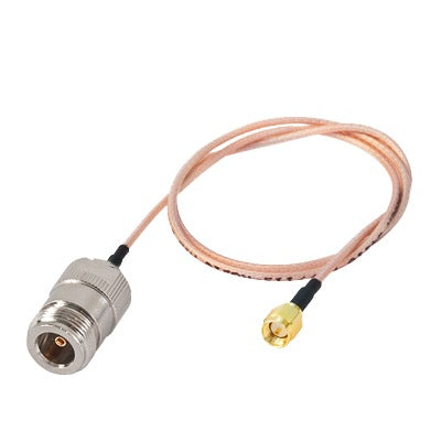 EPCOM INDUSTRIAL - Jumper con Cable RG-316 conectores N Hembra / SMA Macho Inverso 60 cm.