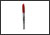 SANFORD - Marcador Sanford 30002 Sharpie Fino Rojo Permanente C/12 Pqte