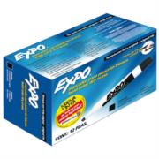 SANFORD - Marcador Sanford Expo 83001 Negro Cincel Pizarron Blanco