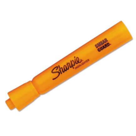 SANFORD - Resaltador Sharpie Tank Color Naranja c/12 piezas