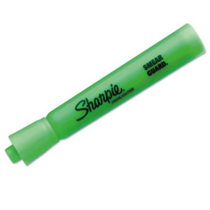 SANFORD - Resaltador Sharpie Tank Color Verde c/12 piezas