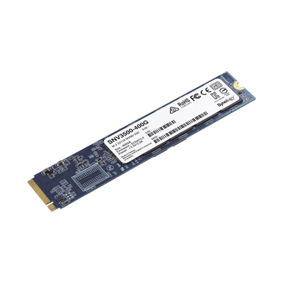 SYNOLOGY - SSD 400GB NVMe M.2 22110, diseñada para Synology NAS con ranuras M.2 integradas