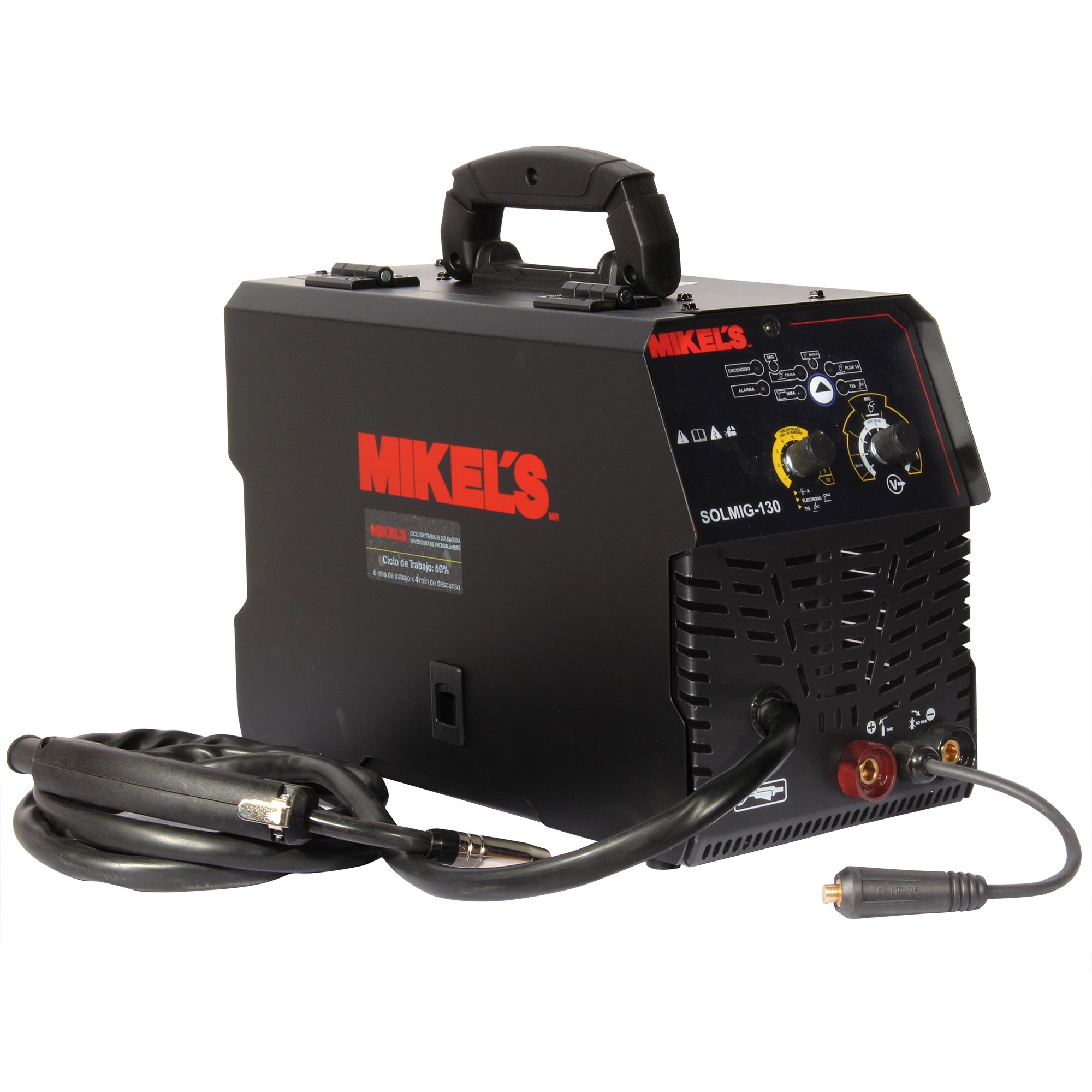 Soldadora de micro alambre (130 amp)