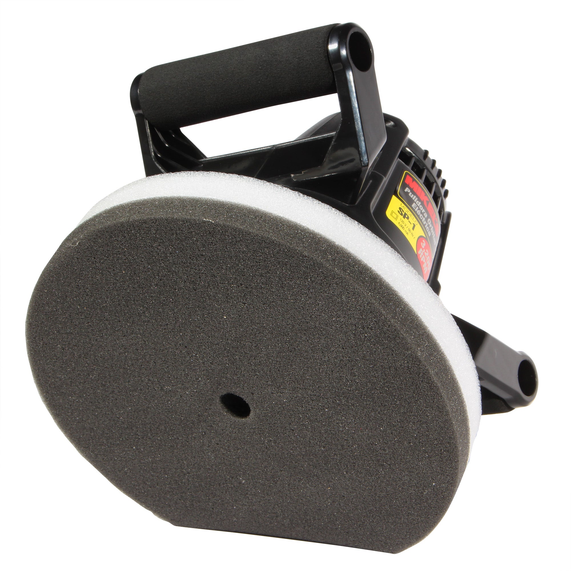 Pulidora orbital a dos manos (9”, 3200 RPM)