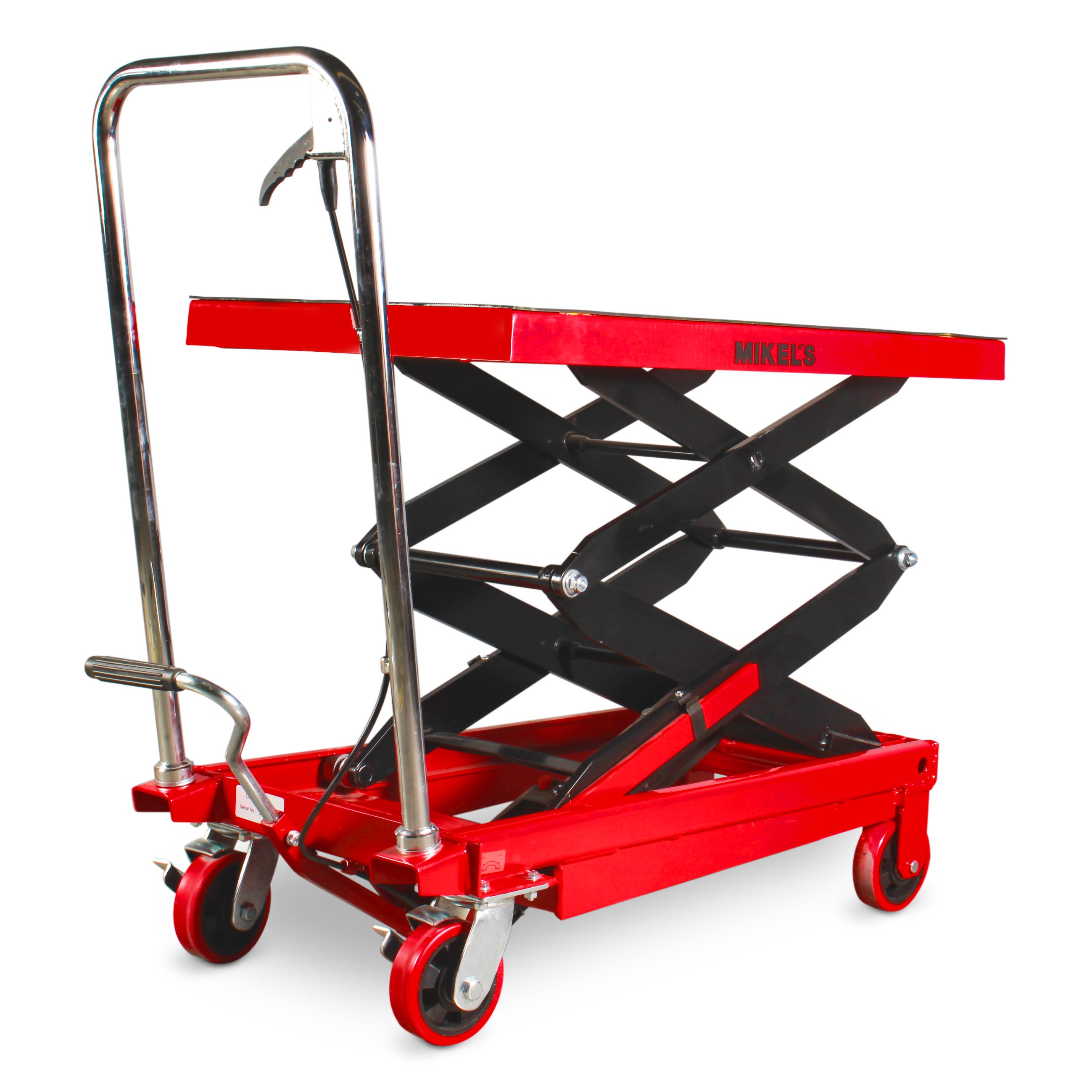 Mesa elevadora doble tijera (350 kgs)