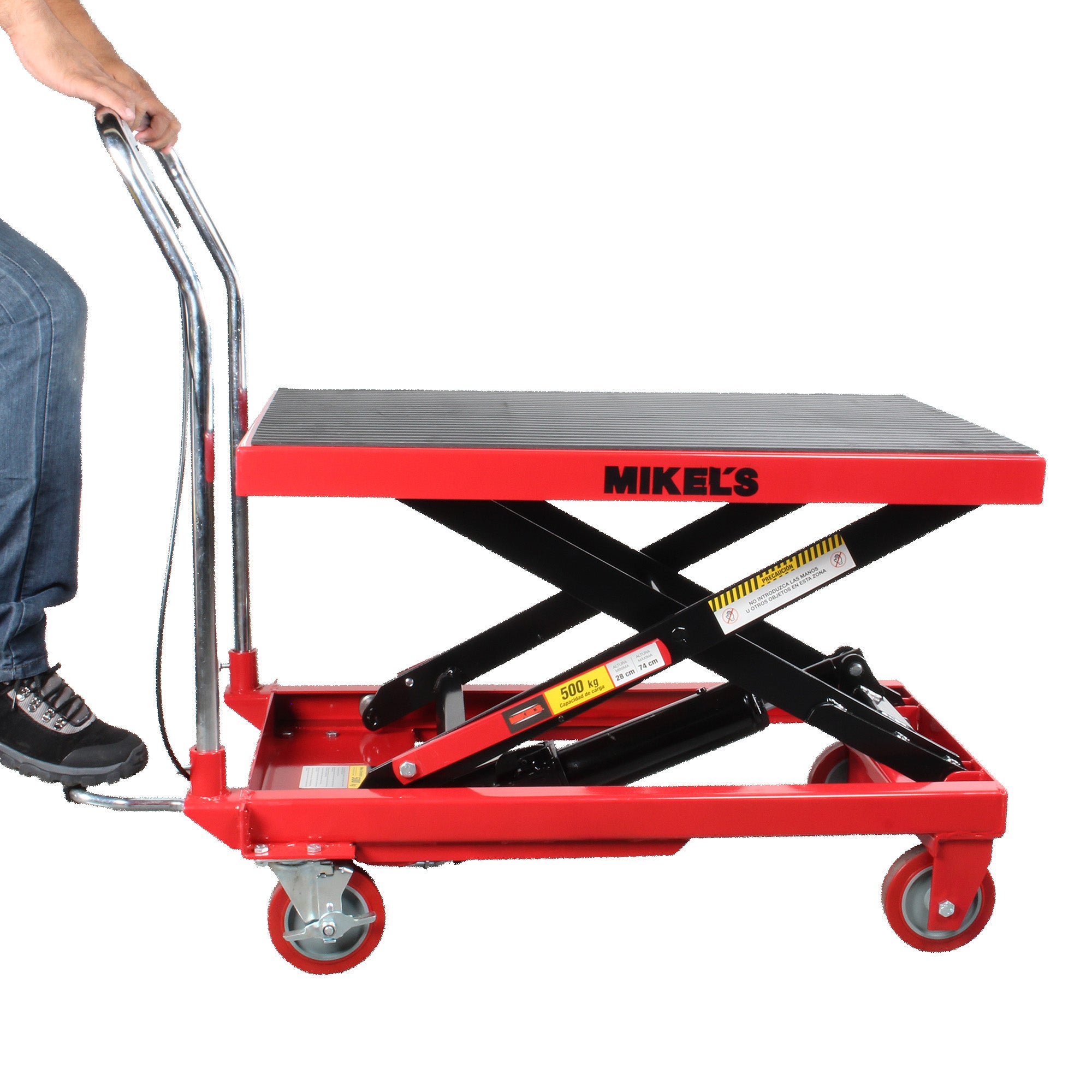 Mesa elevadora hidráulica (500 kgs)