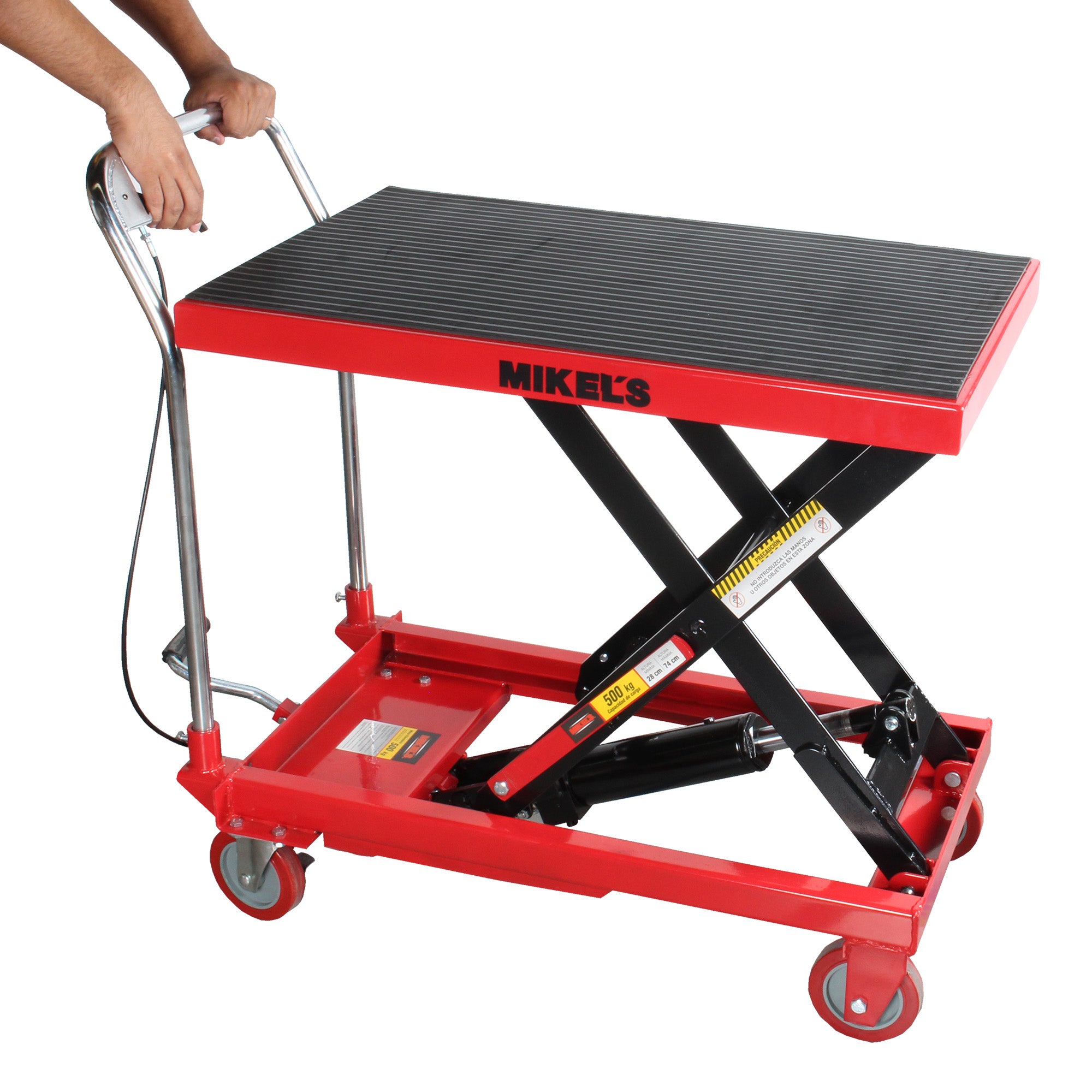 Mesa elevadora hidráulica (500 kgs)