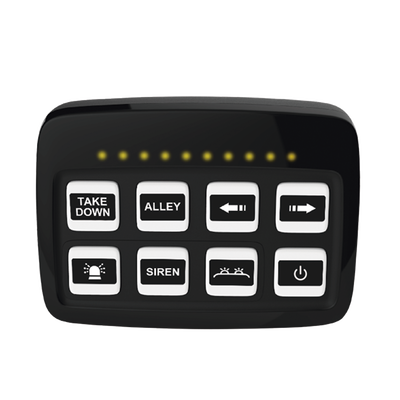 SIGNALPRO - Controlador Universal de 8 interruptores, 12-24 Vcd con Montaje Fijo y de Succión