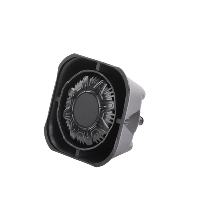 SIGNALPRO - Bocina Compacta de Uso Rudo, 100 Watts de Potencia, Ideal Para Vehículos de Encubierto, Montaje Universal, 11 Ohms de Impedancia