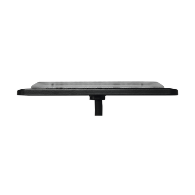 SIGNALPRO - Luz Auxiliar de 12 LED, Rojo/Azul, SAE, Bisel Negro, Lente Transparente