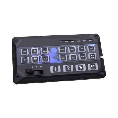 SIGNALPRO - Sirena Vehicular de 200W de Potencia, Con Controlador de Panel Deslizante de 19 botones, indicador de flecha de tráfico de 6 LED, 12 Salidas Auxiliares