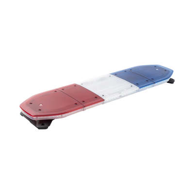 SIGNALPRO - Barra de luces de 48", 216 LED, Dual Color, Programable, Rojo/Azul/Ámbar/Claro, Ideal para Equipar Unidades de Seguridad Publica con Domos Rojo, Claro y Azul