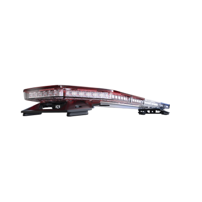 SIGNALPRO - Barra de luces LED de 48", 216 LED, Dual Color, Programable,  Rojo/Azul/Ámbar/Claro, Ideal para Equipar Unidades de Seguridad Publica con Domos Rojo, Claro y Azul