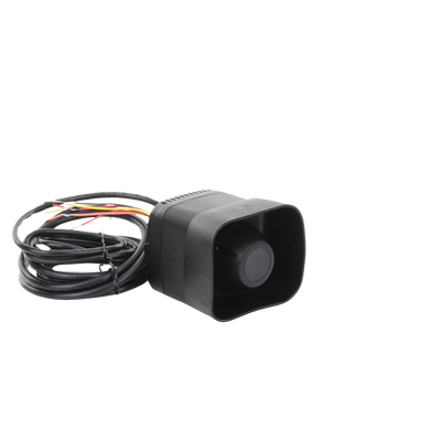 SIGNALPRO - Sirena/Bocina Compacta Para Motocicleta de 30 Watts, Incluye Controlador y Microfono