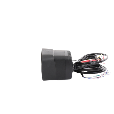 SIGNALPRO - Sirena/Bocina Compacta Para Motocicleta de 30 Watts, Incluye Controlador y Microfono