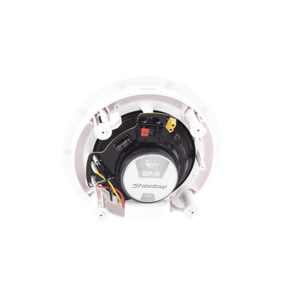TRUAUDIO - Altavoz De Techo De 2 Vías | Sin Marco | Woofer De 6.5in | Tweeter Pei De 1/2in | Potencia 5-60 W | Impedancia de 8Ω | Serie Shadow
