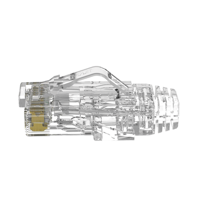 PANDUIT - Plug RJ45 Cat6/6A, Para Cable UTP de Calibre 28 AWG (Diámetro Reducido), Chapado en Oro de 50 Micras, Paquete de 100 Piezas