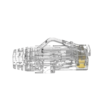 PANDUIT - Plug RJ45 Cat6/6A, Para Cable UTP de Calibre 28 AWG (Diámetro Reducido), Chapado en Oro de 50 Micras, Paquete de 100 Piezas
