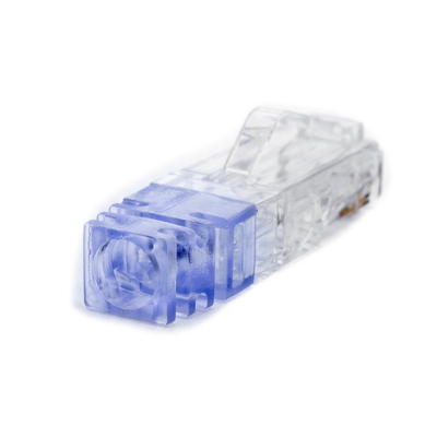 PANDUIT - Plug RJ45 Cat6 de 5 Piezas, Para Cable UTP de Calibre 23-24 AWG, Chapado en Oro de 50 Micras, Paquete de 100 Piezas