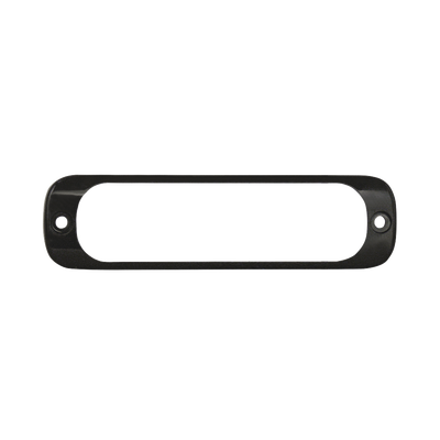 SIGNALPRO - Luz Auxiliar de 6 LED, Ambar, Bisel Negro, Lente Transparente