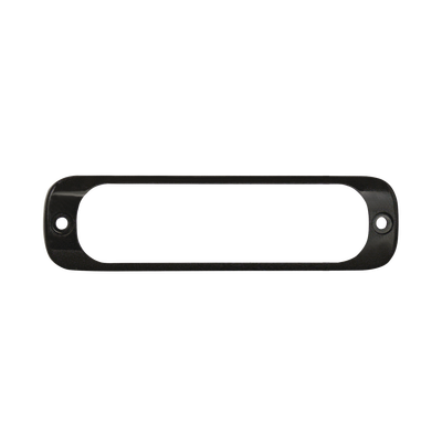 SIGNALPRO - Luz Auxiliar de 6 LED, Roja, Bisel Negro, Lente Transparente