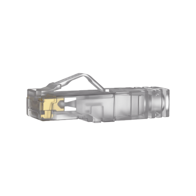 PANDUIT - Plug RJ45 Cat6A, Para Cable UTP de Calibre 23-24 AWG, Chapado en Oro de 50 Micras, Paquete de 100 Piezas