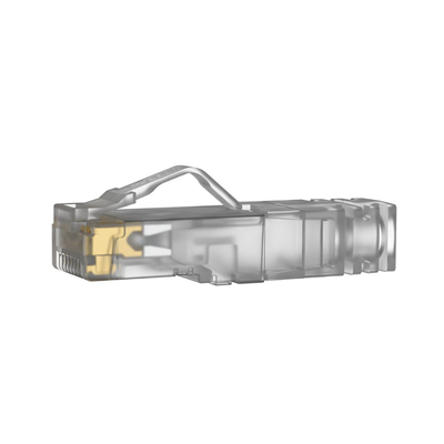 PANDUIT - Plug RJ45 Cat6A, Para Cable UTP de Calibre 26 AWG, Chapado en Oro de 50 Micras, Paquete de 100 Piezas