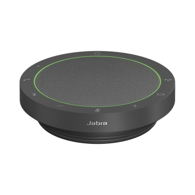 JABRA - Speak 2 55 UC, Altavoz portátil con micrófono integrado, sonido increíble para conferencias y música, versión UC, Cancelación de eco acústico (AEC) (2755-209)