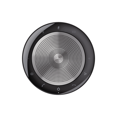 JABRA - Speak 750, Altavoz portátil con micrófono integrado, sonido increíble para conferencias y música, versión UC, cancelador de eco acústico (7700-409)